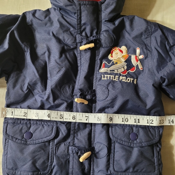 18 Months Babies Winter Coat with Pants, Gloves and Booties - Picture 9 of 16